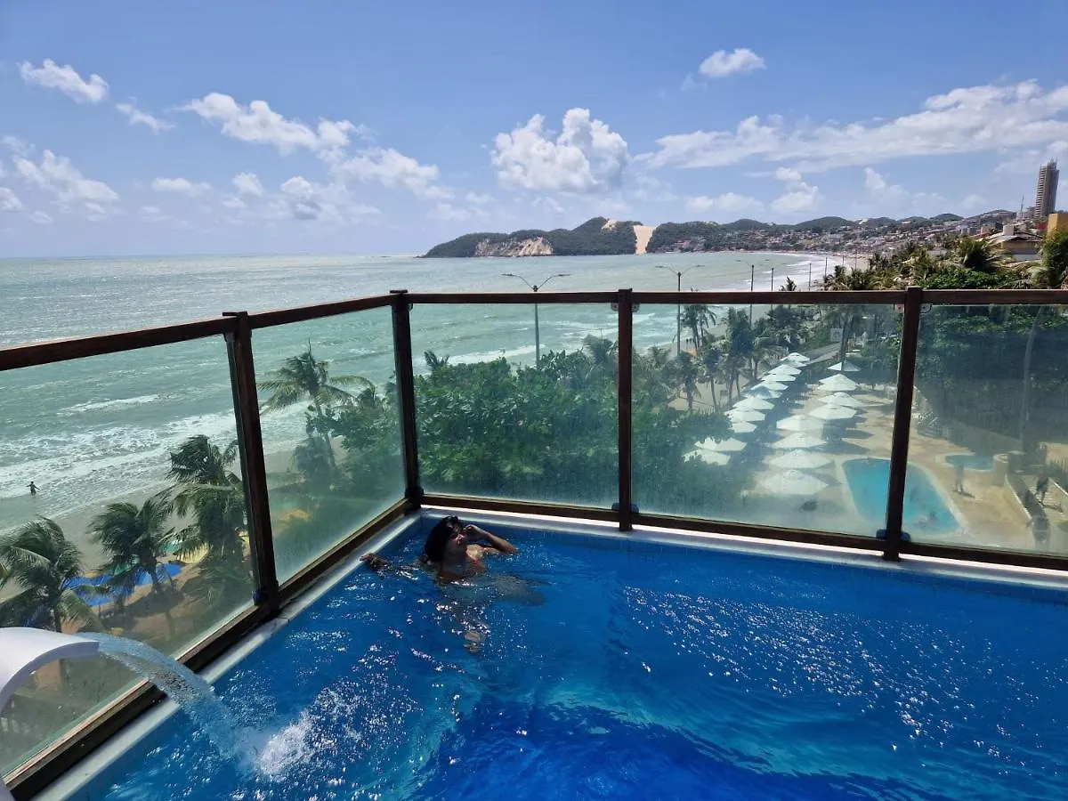 Na Praia - Araca 407 Luxo - Lateral Vista Mar Natal